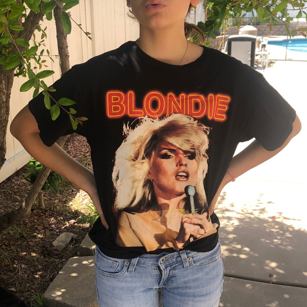 Blondie Cotton gHraphic Tee
